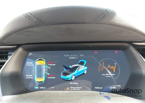 2018 Tesla Model S 100D/75D/P100D из США, поврежденный, VIN 5YJSA1E28JF278587